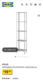 Stellingkast Ikea 40x27x183, Huis en Inrichting, Ophalen, Zo goed als nieuw