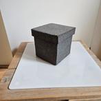 Opbergmand van Vilt, Overige materialen, Gebruikt, Mand, Vierkant