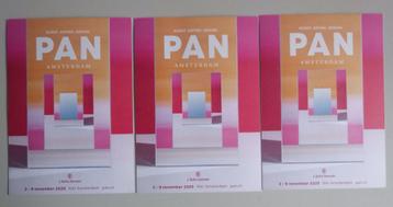 EXCLUSIEVE TOEGANGSKAARTEN OPENING PAN AMSTERDAM ART EVENING beschikbaar voor biedingen