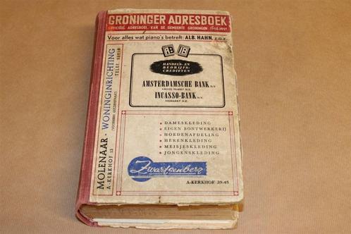 Groninger Adresboek 1950-1951, Boeken, Geschiedenis | Stad en Regio, Gelezen, 20e eeuw of later, Ophalen of Verzenden