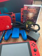 Nintendo Switch Rood - Complete Set met Games, Spelcomputers en Games, Ophalen of Verzenden, Gebruikt