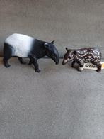Schleich Tapir met Jong, Ophalen of Verzenden, Zo goed als nieuw
