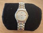Vintage Seiko quartz sport horloge stainless steel two tone, Ophalen of Verzenden, Gebruikt