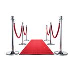 Rode Loper 5 meter | Incl. afzetpalen huren, Ophalen of Verzenden, Nieuw, Overige