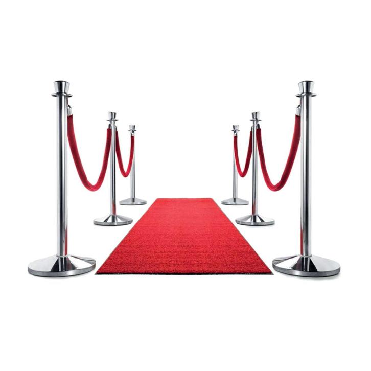 Rode Loper 5 meter | Incl. afzetpalen huren, Hobby en Vrije tijd, Feestartikelen | Verhuur, Nieuw, Overige, Ophalen of Verzenden