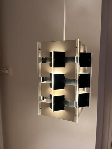 Vintage hanglamp lamp J.J.M. Hoogervorst voor Anvia beschikbaar voor biedingen