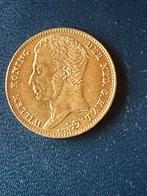10 Gulden Willem I 1825 B Goud, Koning Willem I, Losse munt, 10 gulden, Goud