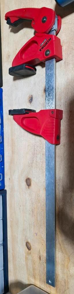 Wurth zeer sterke snelspan klemmen, Doe-het-zelf en Verbouw, Gereedschap | Handgereedschap, Zo goed als nieuw, Ophalen of Verzenden