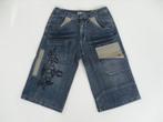 Chilong capri denimbroek mt 128, Kinderen en Baby's, Kinderkleding | Maat 128, Nieuw, Jongen, Ophalen of Verzenden, Broek