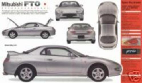MITSUBISHI 3000GT/GTO & DODGE STEALTH REPAIR MANUAL, Auto diversen, Handleidingen en Instructieboekjes, Verzenden