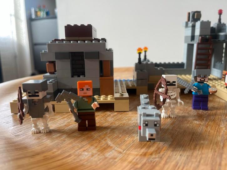 Lego Minecraft Woestijn Uitkijkpost 21121, Kinderen en Baby's, Speelgoed | Duplo en Lego, Zo goed als nieuw, Lego, Complete set