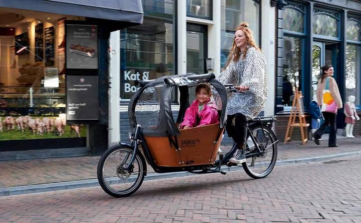 Goed onderhouden Electrische Babboe Bakfiets E City, Fietsen en Brommers, Fietsen | Bakfietsen, Zo goed als nieuw, Overige merken