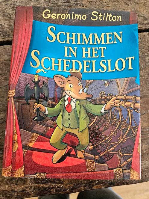 Geronimo Stilton - Schimmen in het Schedelslot, Boeken, Kinderboeken | Jeugd | onder 10 jaar, Zo goed als nieuw, Ophalen of Verzenden