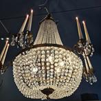 MOET WEG!! Antieke Franse zak kroonluchter, met kaarsen, Antiek en Kunst, Ophalen