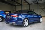 Audi A5 Cabriolet 2.0 TFSI MHEV Sport 3 X S-LIN € 29.995,0, Auto's, Audi, Automaat, Blauw, Leder en Stof, Origineel Nederlands