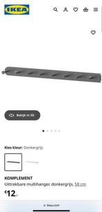Ikea pax komplement uittrekbare multihanger, Zo goed als nieuw, Minder dan 100 cm, 50 tot 75 cm, 50 tot 100 cm