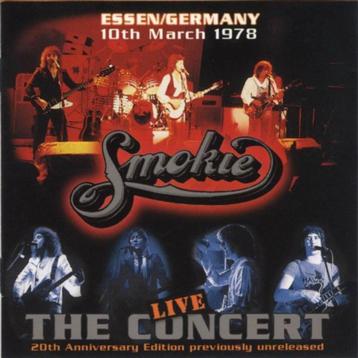 CD: Smokie – The Concert - Live - Essen (10th Mrach 1978) beschikbaar voor biedingen