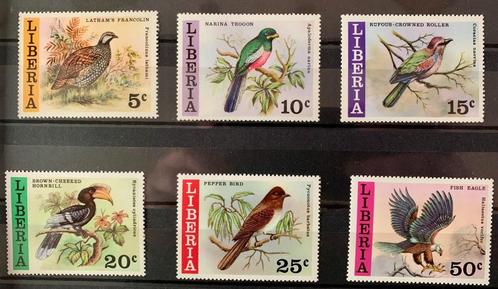 Liberia - vogels - 1977, Postzegels en Munten, Postzegels | Thematische zegels, Postfris, Dier of Natuur, Verzenden