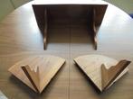 console en 2 hoekschapjes eiken, Huis en Inrichting, Ophalen of Verzenden, Gebruikt