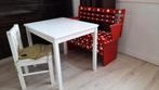 Kinder tafel, bank en stoel, Kinderen en Baby's, Kinderkamer | Tafels en Stoelen, Ophalen, Zo goed als nieuw, Tafel(s) en Stoel(en)