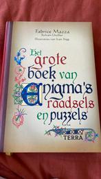 Het grote boek van enigma, raadsels en puzzels, Ophalen of Verzenden, Zo goed als nieuw, Fabrice Mazza; Sylvain Lhullier