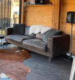 Nette tweezitsbank in grijs/bruine tint, Ophalen, 150 tot 200 cm, Tweepersoons, 75 tot 100 cm