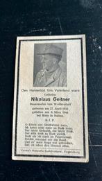 WW2 bidprentje duitse militair Rome, Verzamelen, Verzenden, Landmacht, Duitsland