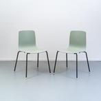 3 Arper stoel AAVA stapelbaar Groen Nieuw