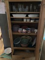 Antieke grenenhouten kast, Antiek en Kunst, Ophalen