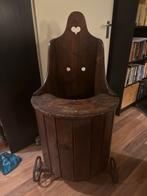 Antieke Kinderstoel/Potjestoel, Eiken, 1880-1920, Antiek en Kunst, Antiek | Meubels | Kasten, Ophalen