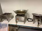 wokbrander, Ophalen, Gebruikt, 3 kookzones of minder, Gas