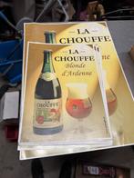 Vintage La chouffe posters, Verzamelen, Merken en Reclamevoorwerpen, Ophalen of Verzenden, Gebruikt, Reclamebord