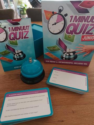 1 Minuut Quiz Junior - King (Zo goed als nieuw) beschikbaar voor biedingen