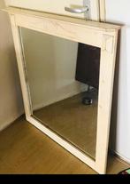 Prachtige grote Antieke oude Spiegel, Antiek en Kunst, Antiek | Spiegels, Ophalen, Rechthoekig, 50 tot 100 cm