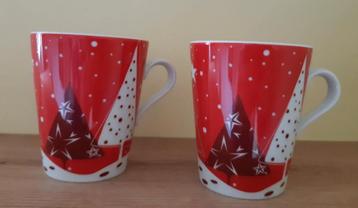 Arzberg, set van 2 Kerst Mokken beschikbaar voor biedingen