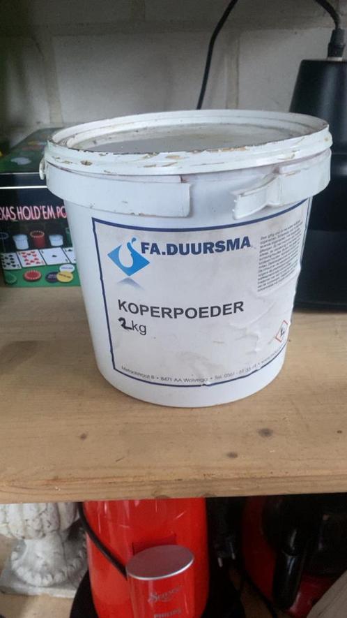 Koperpoeder 1225 gram (1 kilo), Doe-het-zelf en Verbouw, Verf, Beits en Lak, Zo goed als nieuw, Verf, Minder dan 5 liter, Ophalen of Verzenden