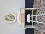 Gratis!leuke kaptafel met spiegel en krukje!, Huis en Inrichting, Tafels | Kaptafels, Ophalen, Gebruikt, 50 tot 100 cm, Minder dan 100 cm