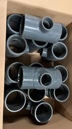 Restpartij druk PVC lijm hulpstukken, Bochten, Pvc, Ophalen of Verzenden, Zo goed als nieuw