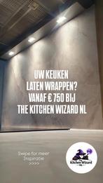 Uw keuken laten wrappen? Vanaf € 750 bij TKWNL!, Ophalen of Verzenden, Zo goed als nieuw