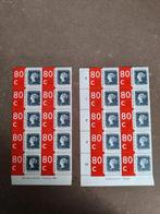 20 Postzegels Nederland 1995 - de blauwe Mauritius, Postzegels en Munten, Ophalen of Verzenden, Na 1940, Gestempeld