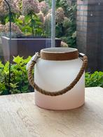 Riverdale roze Windlicht, Huis en Inrichting, Woonaccessoires | Kandelaars en Kaarsen, Ophalen, Overige materialen, Overige kleuren