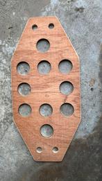 9x Pils draagplanken voor 10 glazen/bekers., Ophalen of Verzenden, Zo goed als nieuw