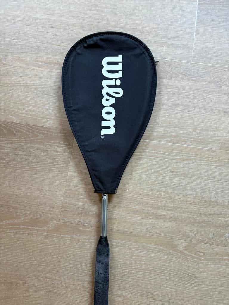 Wilson sqaush racket, Sport en Fitness, Squash, Ophalen of Verzenden, Zo goed als nieuw