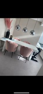 Eiken houten tafel ( Eettafel goliath ), Ophalen of Verzenden, Zo goed als nieuw, Rechthoekig