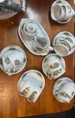 Original dutch castles 12 kop en schotel en roomstel, Antiek en Kunst, Antiek | Servies compleet, Ophalen