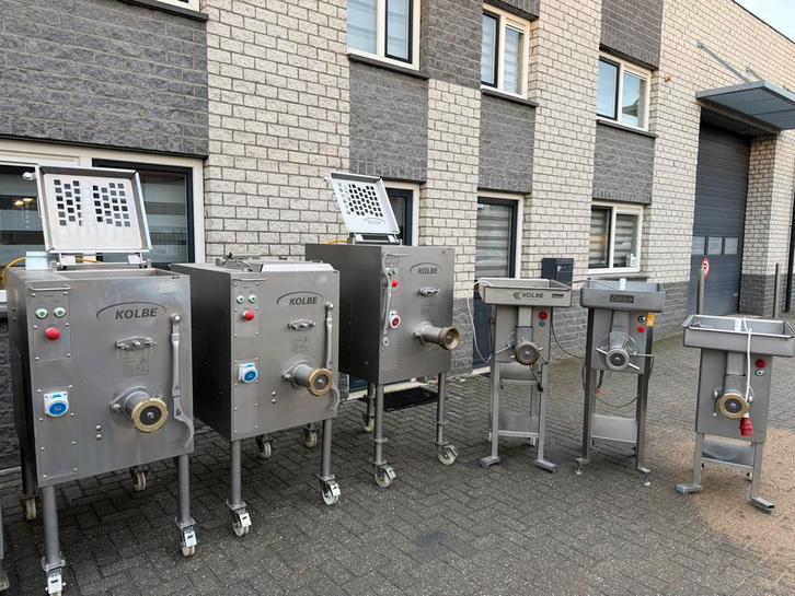 Slagerij gehaktmolen mengmachine stopbus lintzaag snijtafel, Zakelijke goederen, Kantoor en Winkelinrichting | Winkel en Inventaris