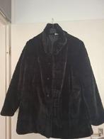 Nieuw bont jas maat 46 €30,00 mag weg., Kleding | Dames, Jassen | Winter, Ophalen, Nieuw, Maat 46/48 (XL) of groter, Zwart