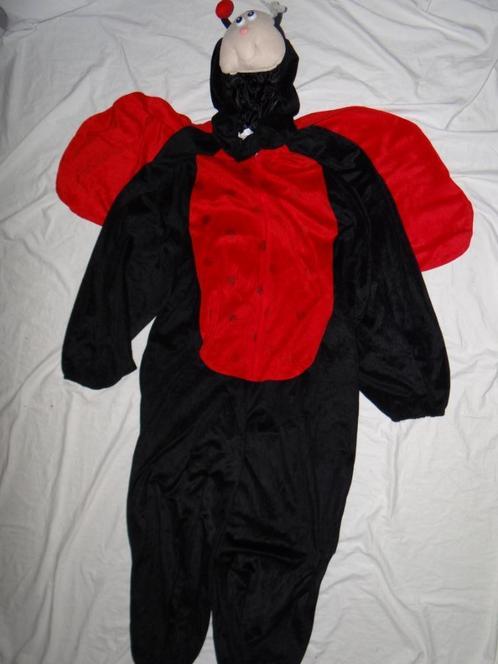 Leuk rood/zwart LIEVEHEERSTBEEST/KEVER pak, Kleding | Heren, Carnavalskleding en Feestkleding, Gedragen, Kleding, Carnaval, Maat 48/50 (M)