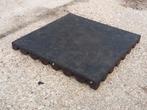 310 Rubber tegels 50x50x4,5, Tuin en Terras, Ophalen, Gebruikt, -, -