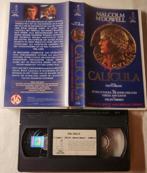 Caligula VHS Classic/Erotisch, Cd's en Dvd's, VHS | Film, Zo goed als nieuw, Actie en Avontuur, Alle leeftijden, Ophalen of Verzenden